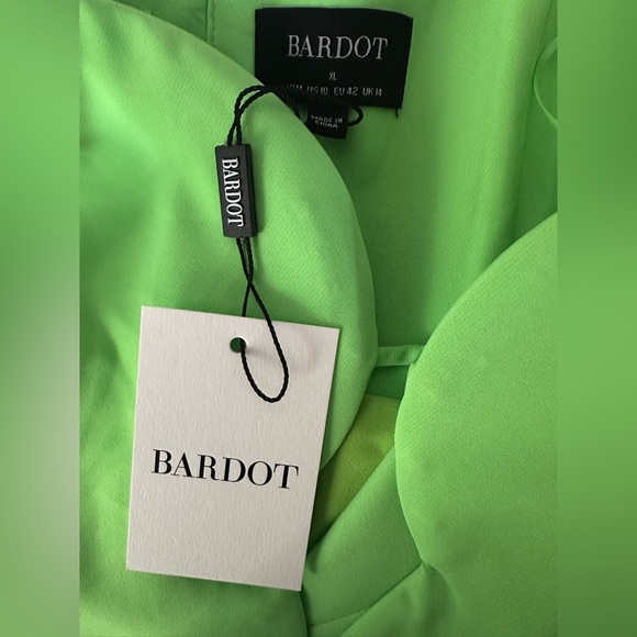 Bardot‎ x REVOLVE Eleni Midi Strapless Dress in Green size XL - Picture 11 of 11